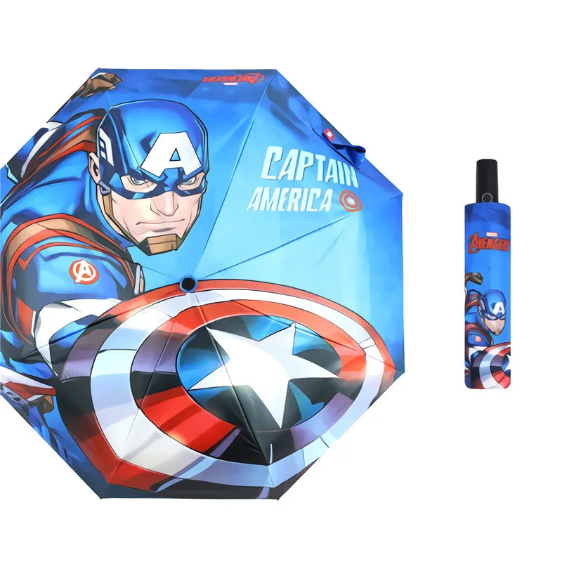 β Disney Marvel & Principesse β Ombrello Automatico 3 Pieghe! π