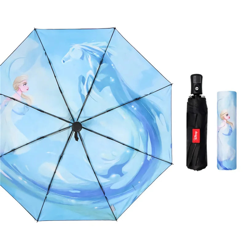 β Disney Marvel & Principesse β Ombrello Automatico 3 Pieghe! π