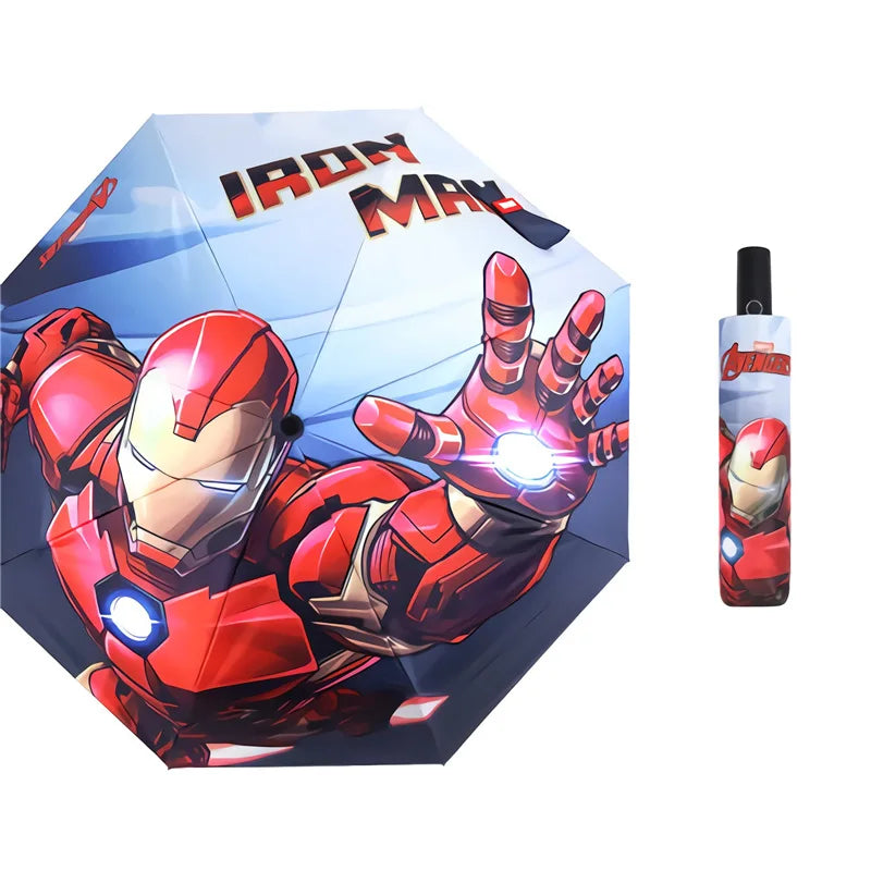 β Disney Marvel & Principesse β Ombrello Automatico 3 Pieghe! π