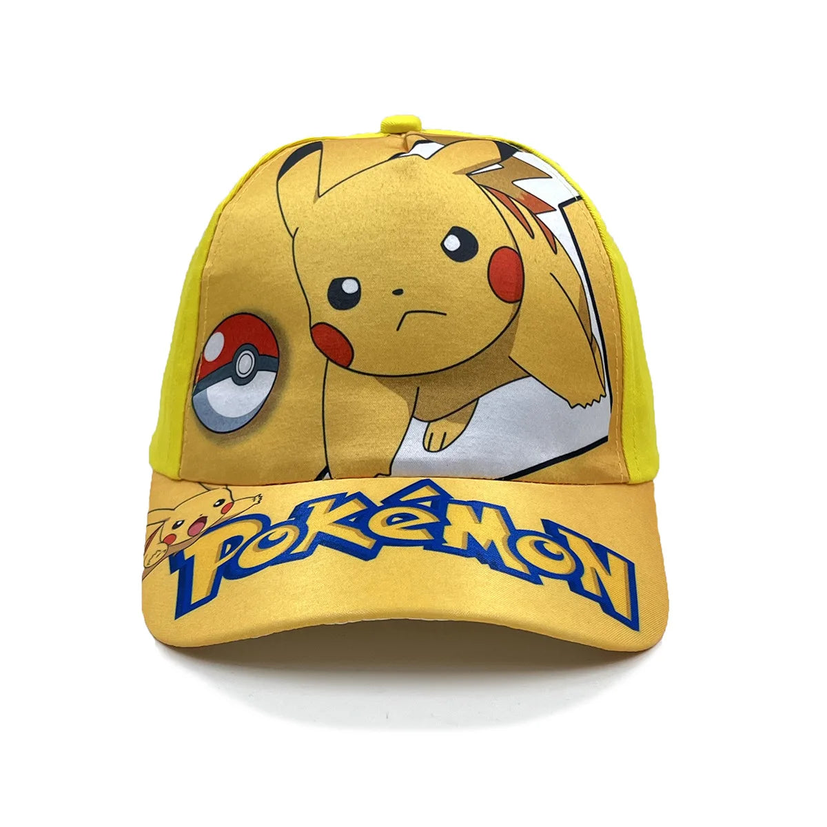 New Pokemon Kawaii Pikachu Baseball Cap Children's Hat Boys Girls Sun Hat Cartoon Hip Hop Fashion Charm Hat Kids Gift