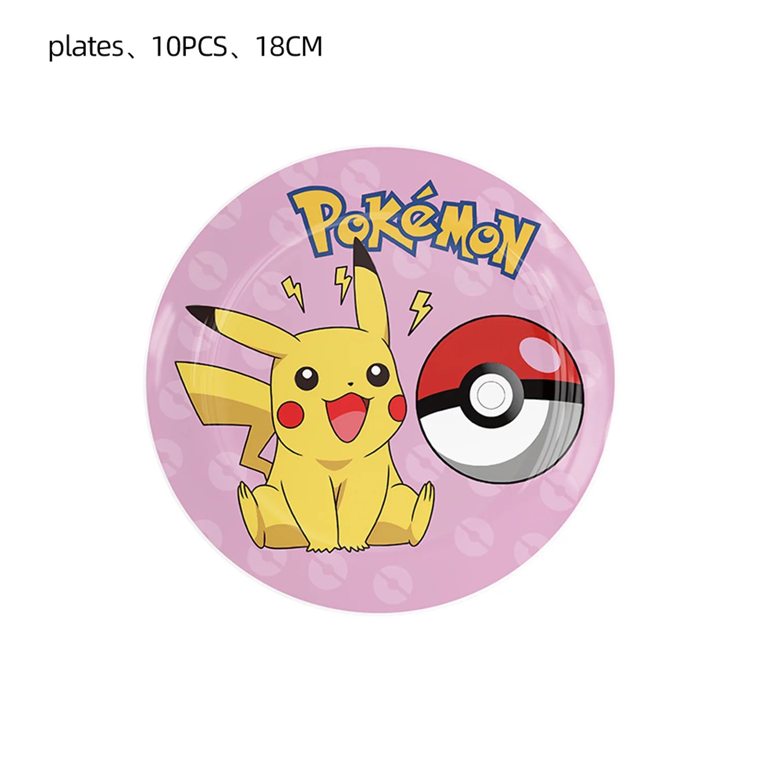Pokemon Birthday Party Decor Disposable Tableware Cup Plate Napkin Tablecloth Pikachu Kids Baby Shower Party Supplies