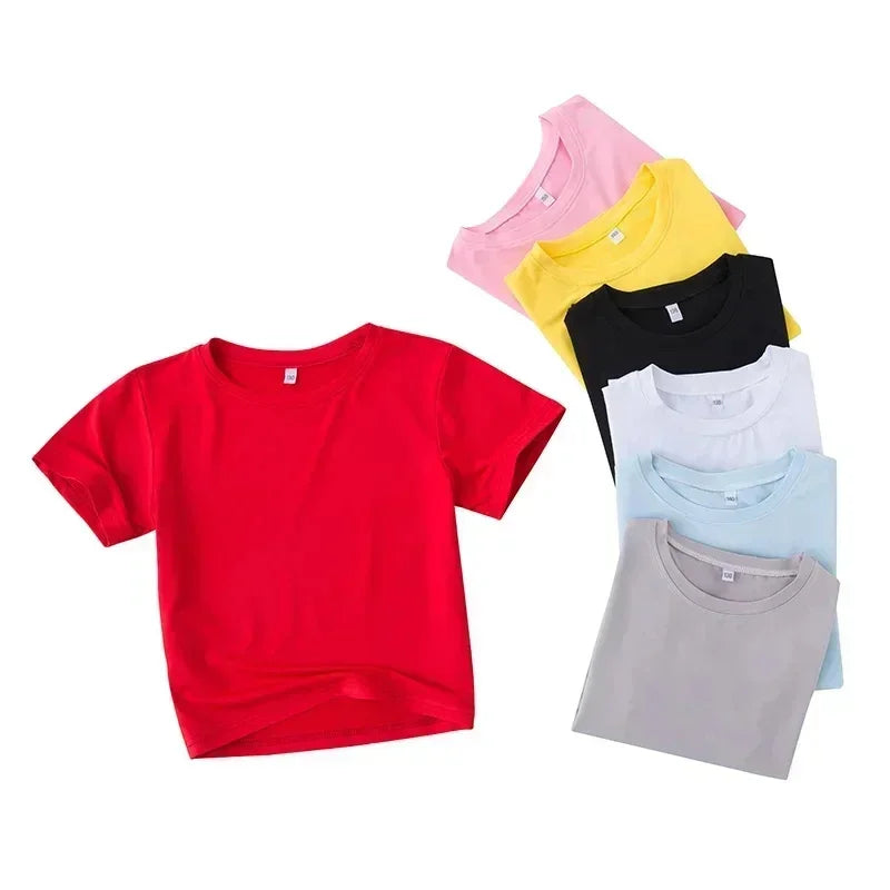 Children's Short-sleeved Set, Anime Pikachu Fashion T-shirt Style, Casual Pokemon Boys and Girls T-shirt Children's Clothing
