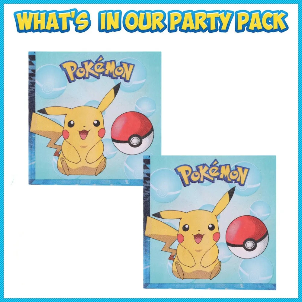 1Set Pokemon Balloon 32 Inch Number Foil Balloons 1st-9st Kids Pikachu Theme Birthday Party Decorations Baby Shower Globos Toy