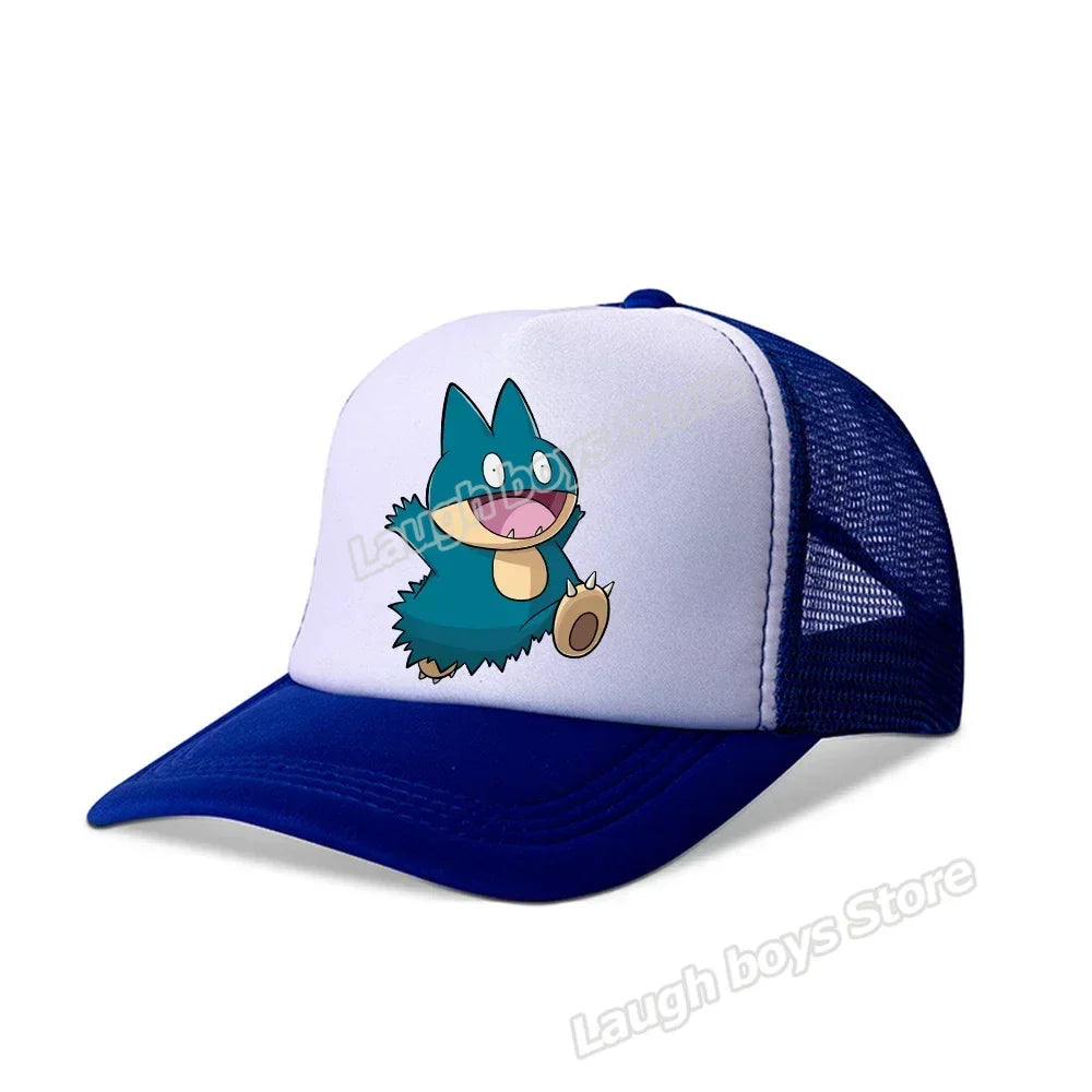 Pokemon Summer Sunhat Pikachu Baseball Cap Mom Hat Adult Lover Girls Women Hip Hop Parent-child Outdoor Sport Shade Caps Gifts