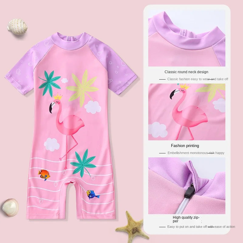Costume da Bagno Bambini - Intero con Stampe Cartonate πποΈ
