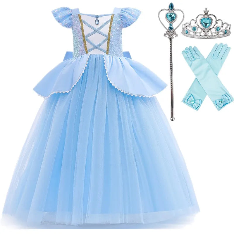 Cinderella Cosplay Costume per bambine