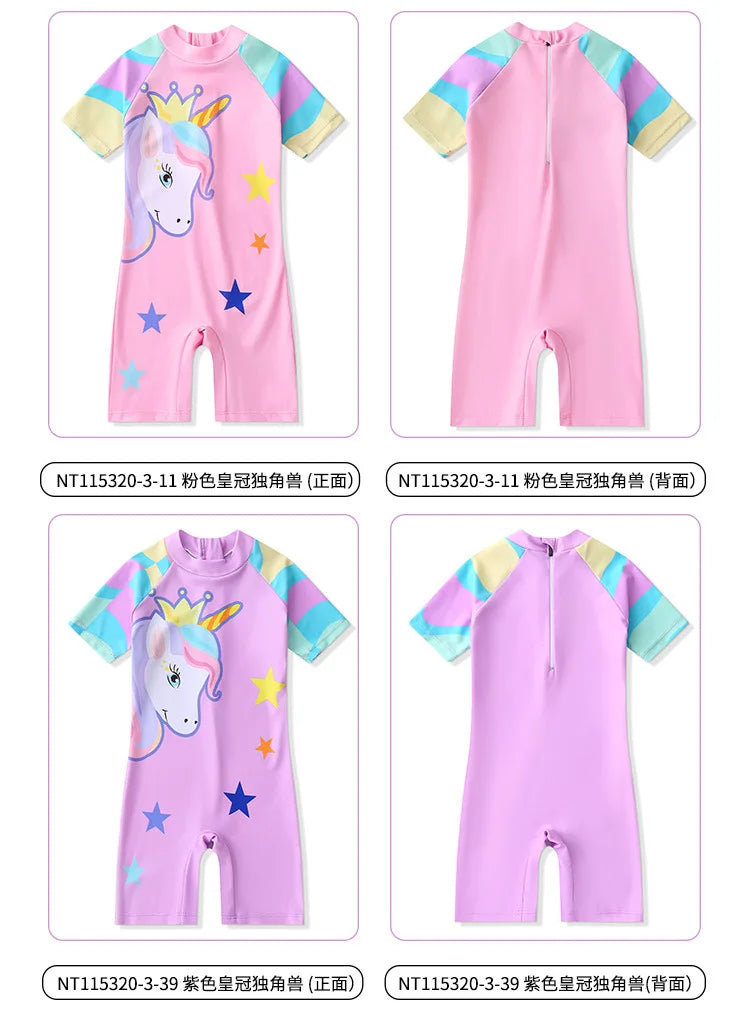 Costume da Bagno Bambini - Intero con Stampe Cartonate πποΈ