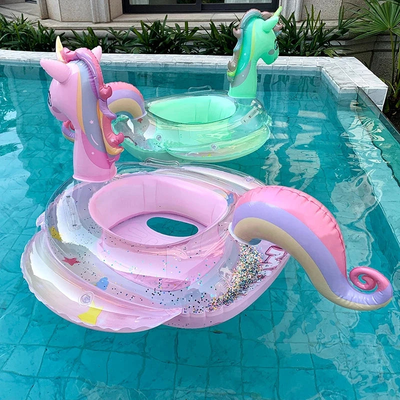 Anello Gonfiabile Unicornio e Cigno - Gioco Acquatico per Bambini e Adulti π¦π¦’