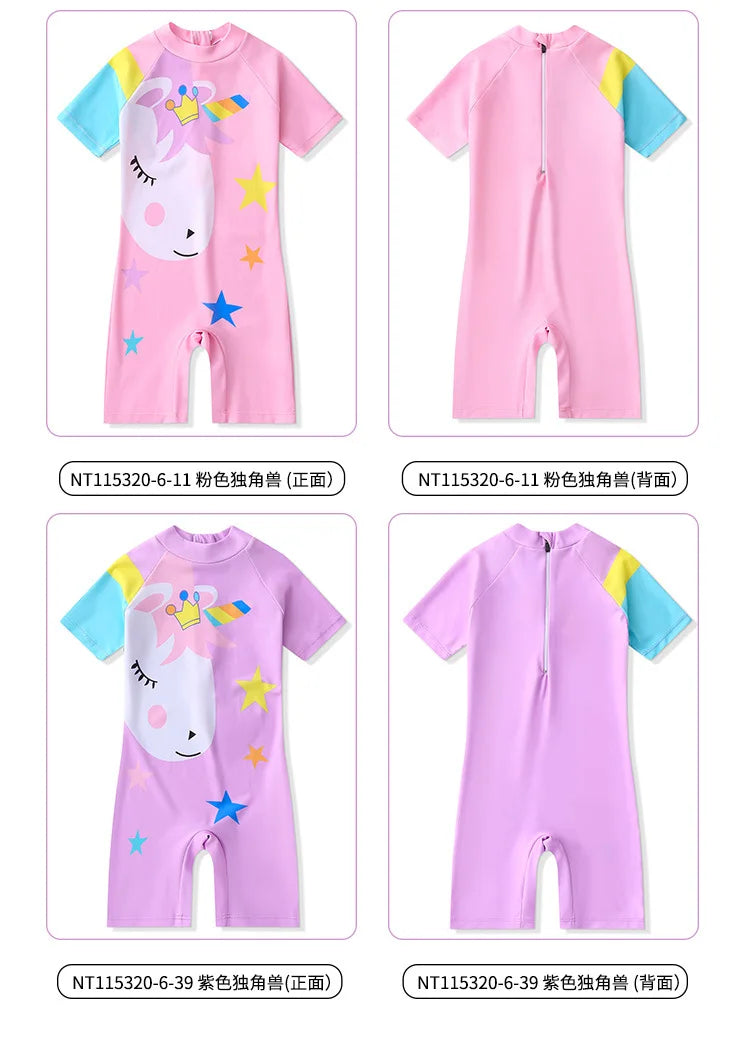Costume da Bagno Bambini - Intero con Stampe Cartonate πποΈ