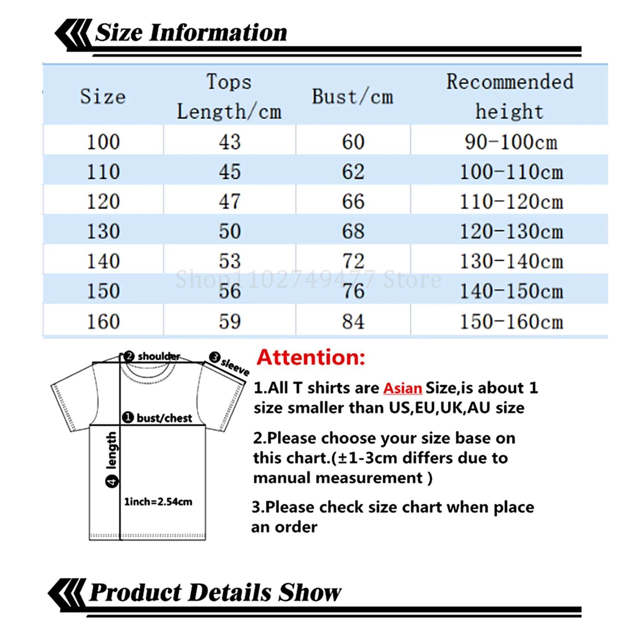 Pikachu Kids Short Sleeved T-shirt PPokemons Cartoon Tees Anime Letter Printed Top Boys Girls Tops Shirt Casual Clothing Gift