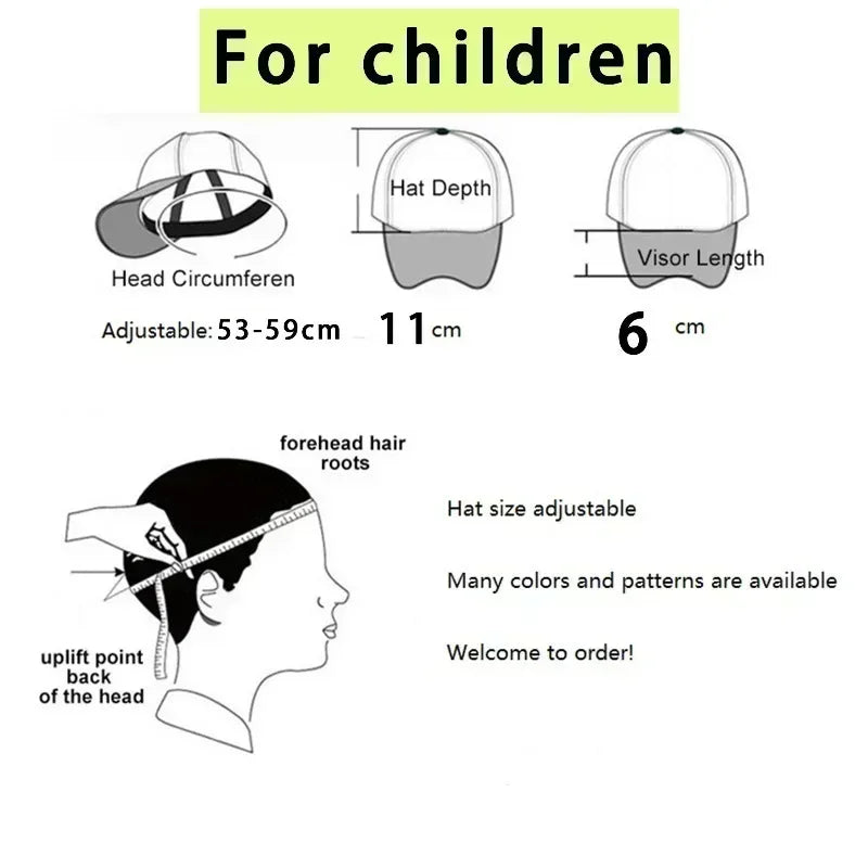 Soniced Boys Cute Baseball Cap Cute Anime Canvas Printed Hat Outdoor Street Casual Sunshade Summer Kids Adult Kawaii Party Gifts