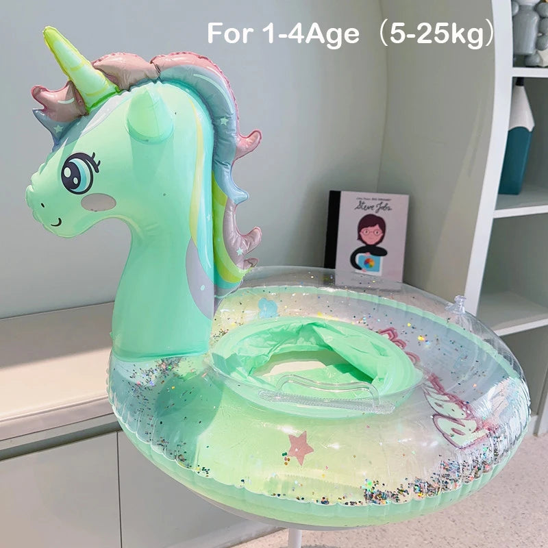 Anello Gonfiabile Unicornio e Cigno - Gioco Acquatico per Bambini e Adulti π¦π¦’