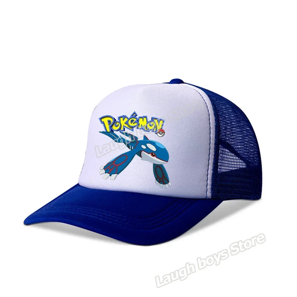 Pokemon Summer Sunhat Pikachu Baseball Cap Mom Hat Adult Lover Girls Women Hip Hop Parent-child Outdoor Sport Shade Caps Gifts