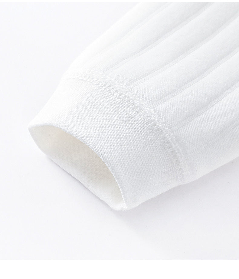 Body Neonato Bambino/a con Motivo Animale – Tuta in Cotone Invernale per Neonati 0-6M, Abbigliamento Caldo per Casa e All'aperto
