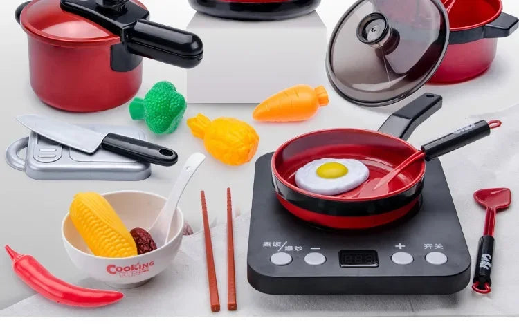 Set di Giocattoli da Cucina per Bambini β Gioco di Simulazione con Frutta e Accessori da Cucina! ππ΄