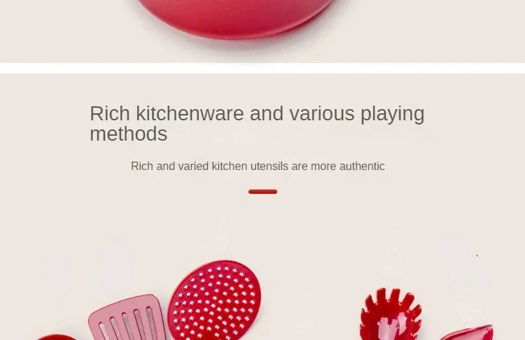 Set di Giocattoli da Cucina per Bambini β Gioco di Simulazione con Frutta e Accessori da Cucina! ππ΄