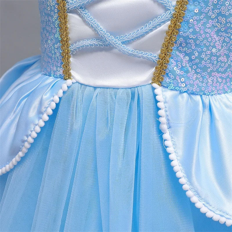 Cinderella Cosplay Costume per bambine