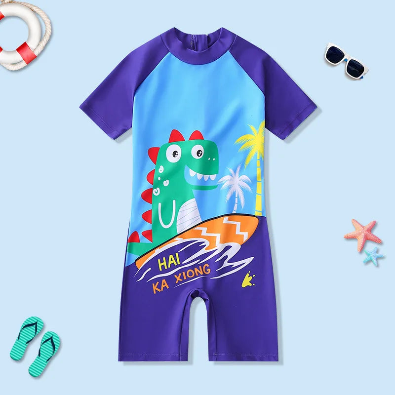 Costume da Bagno Bambini - Intero con Stampe Cartonate πποΈ