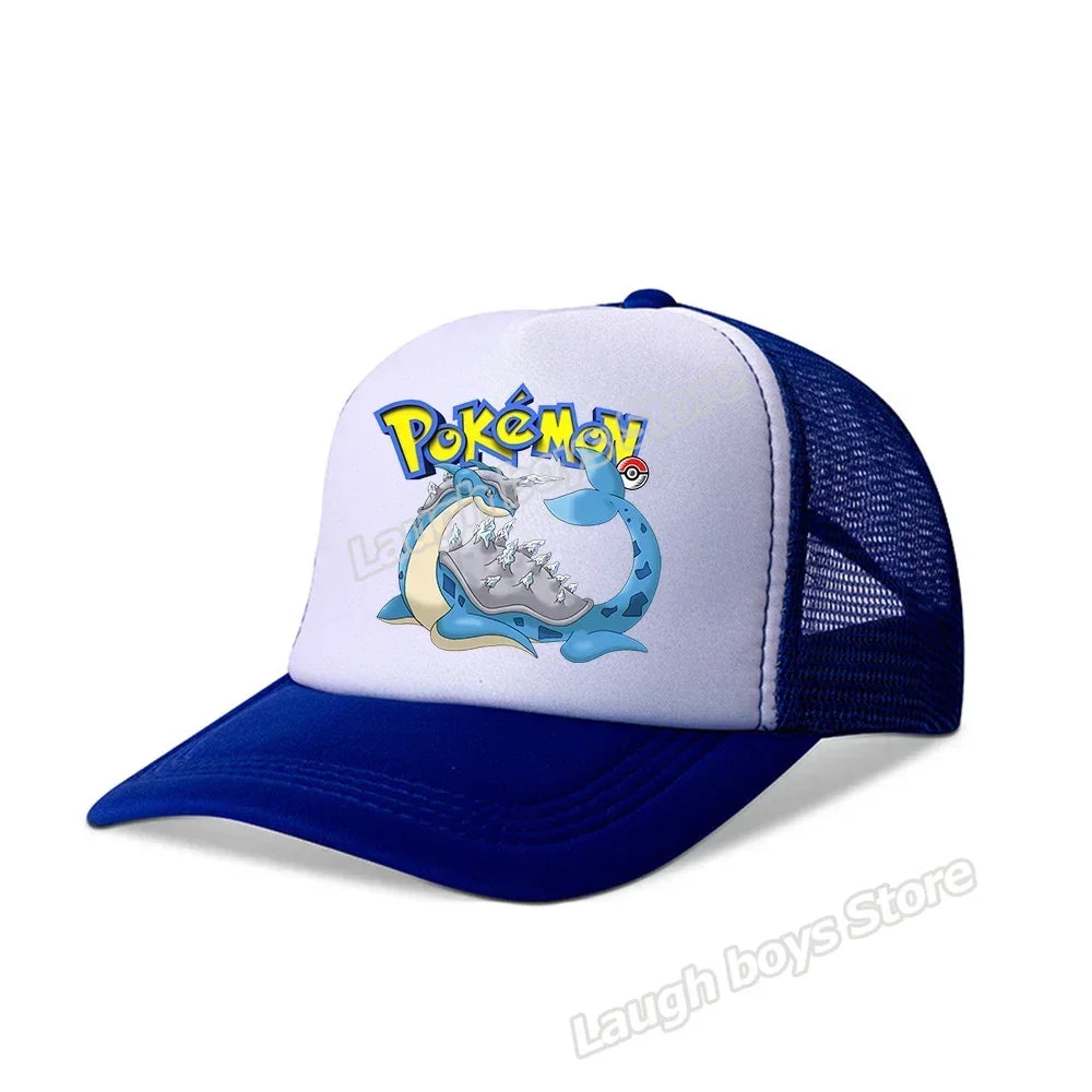 Pokemon Summer Sunhat Pikachu Baseball Cap Mom Hat Adult Lover Girls Women Hip Hop Parent-child Outdoor Sport Shade Caps Gifts