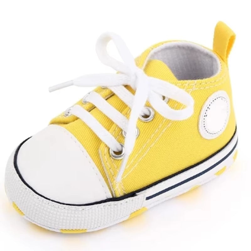 Scarpe per Neonato – Sneakers in Tela Classiche per i Primi Passi