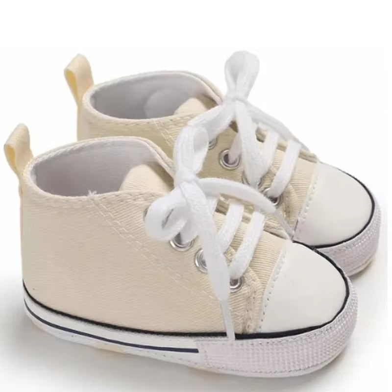 Scarpe per Neonato – Sneakers in Tela Classiche per i Primi Passi