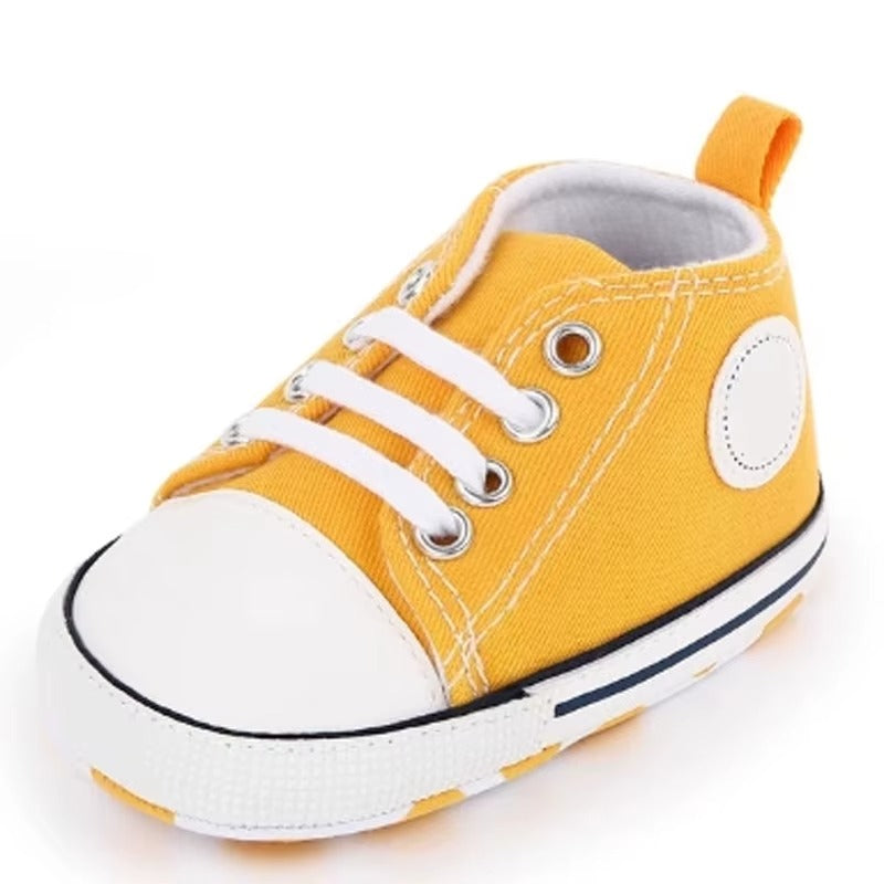 Scarpe per Neonato – Sneakers in Tela Classiche per i Primi Passi
