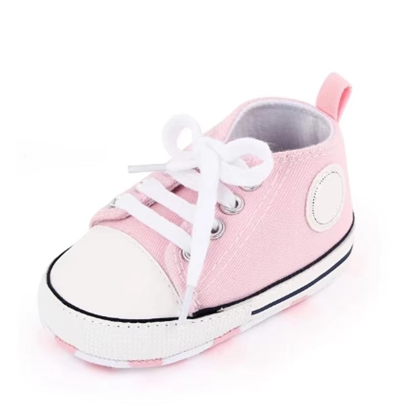 Scarpe per Neonato – Sneakers in Tela Classiche per i Primi Passi