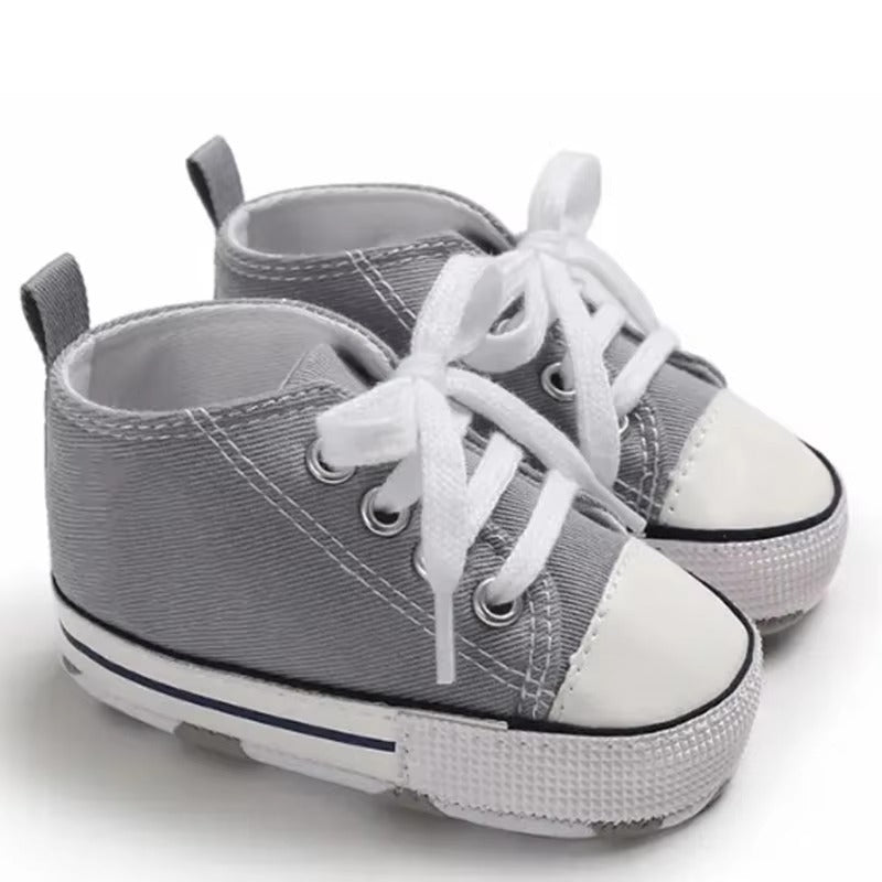 Scarpe per Neonato – Sneakers in Tela Classiche per i Primi Passi