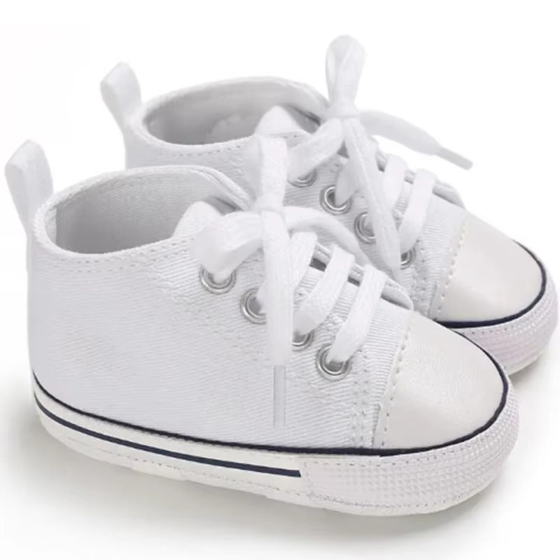 Scarpe per Neonato – Sneakers in Tela Classiche per i Primi Passi