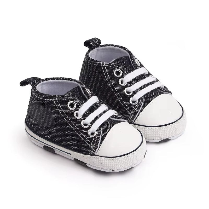 Scarpe per Neonato – Sneakers in Tela Classiche per i Primi Passi