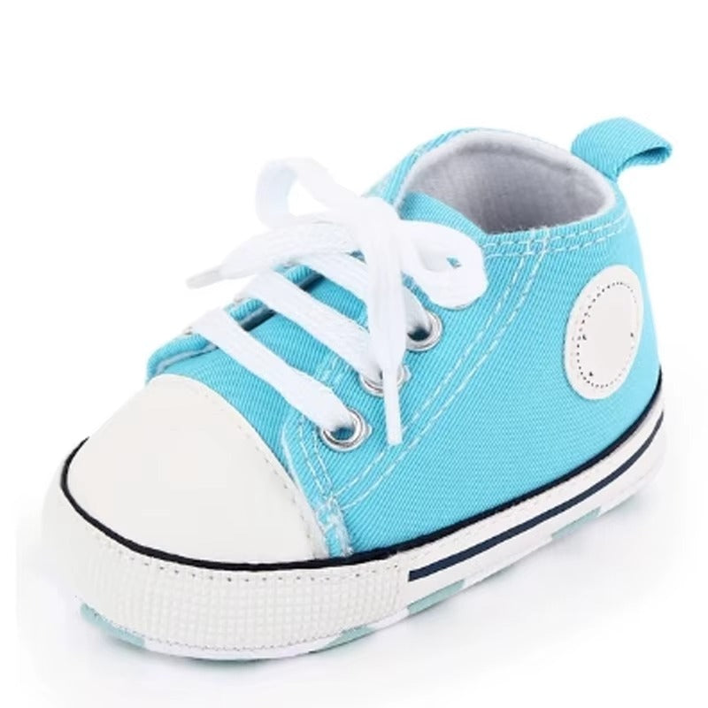Scarpe per Neonato – Sneakers in Tela Classiche per i Primi Passi