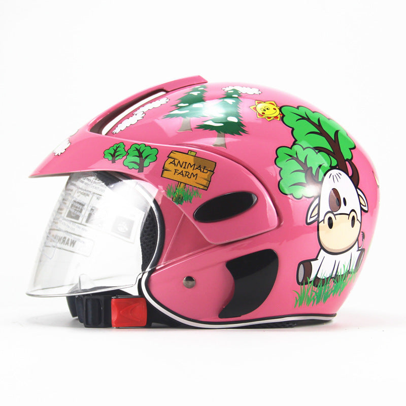 Casco per Bambini tema cartone animato