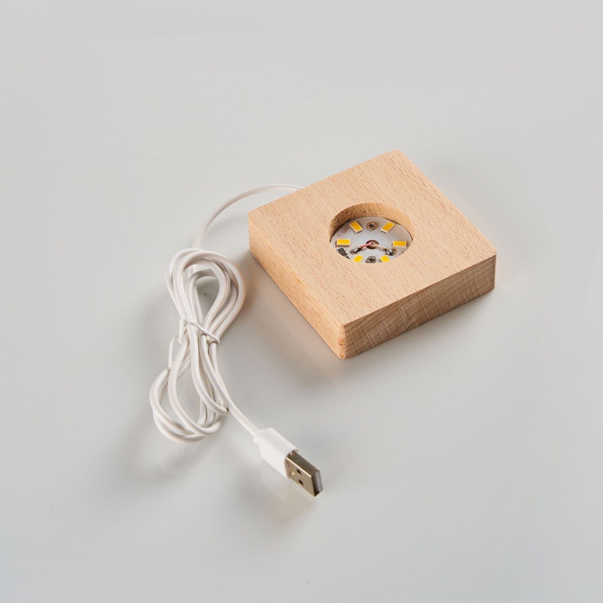 Sfera di Cristallo con Sistema Solare Inciso 3D - Lampada Notturna Luminosa a Luce Calda per Comodino