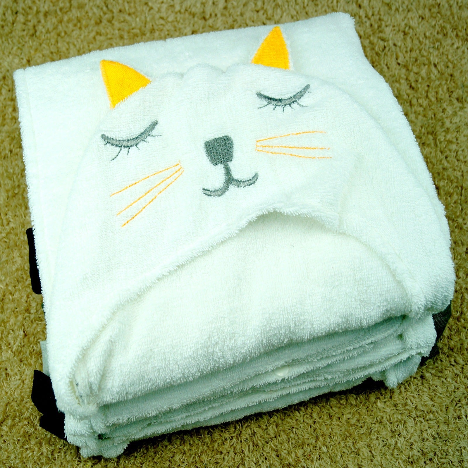 ASCIUGAMANO BAGNETTO - LEONE E GATTO