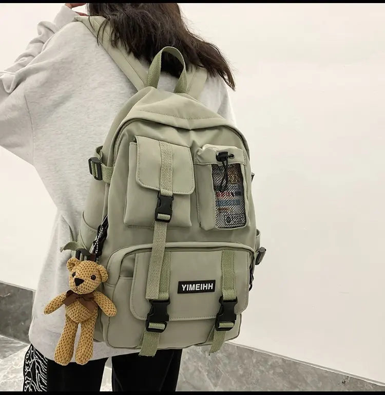 Zaino in Tela Unisex - Stile e Funzionalità 🎒✨