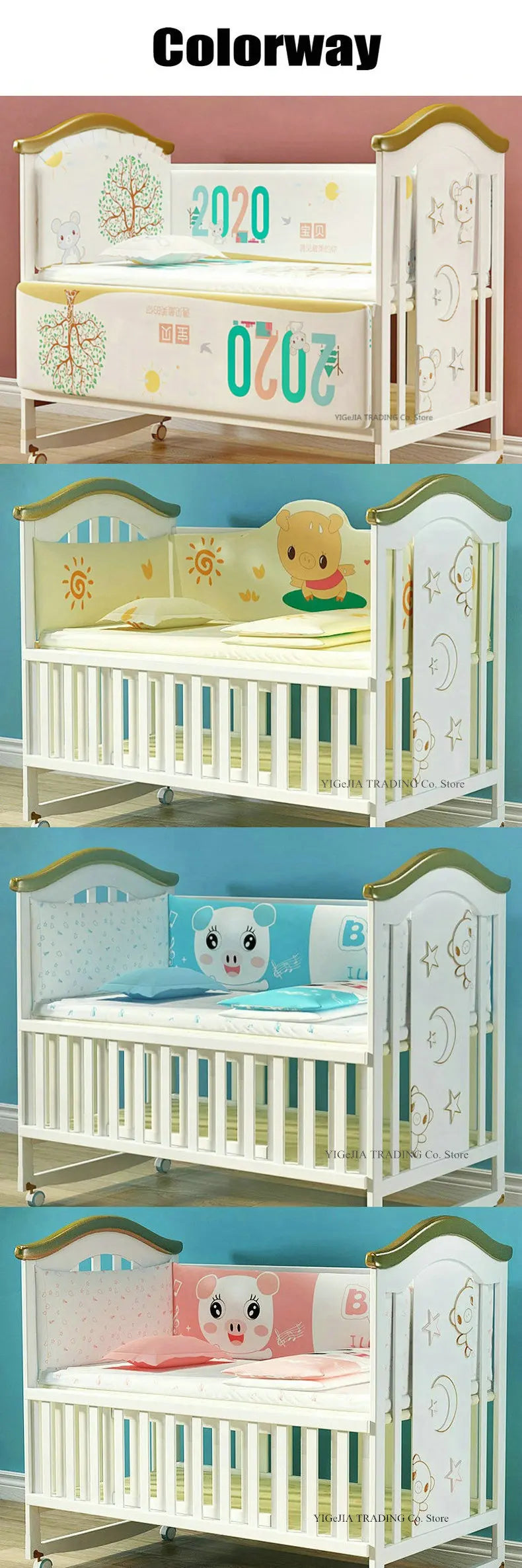 🌿👶 Culla in Legno Multifunzionale – Dolce Nanna in Sicurezza! 👶🌿