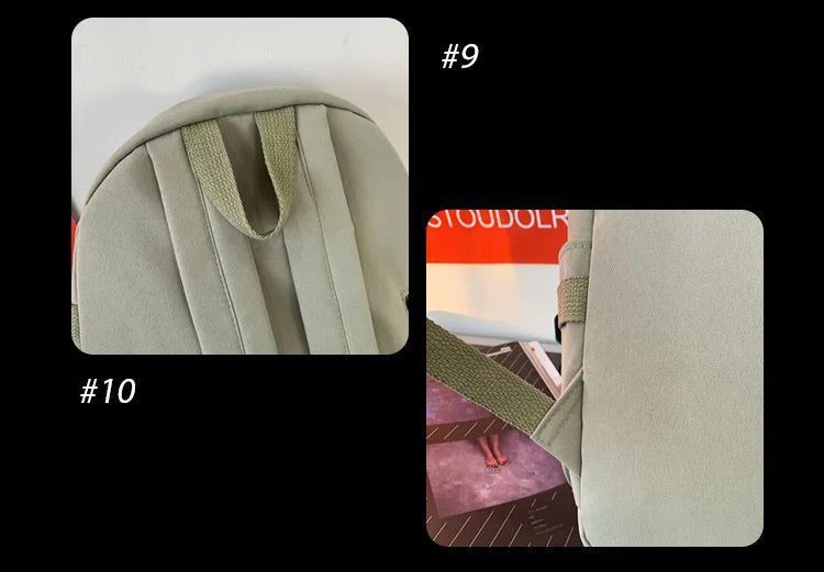 Zaino in Tela Unisex - Stile e Funzionalità 🎒✨
