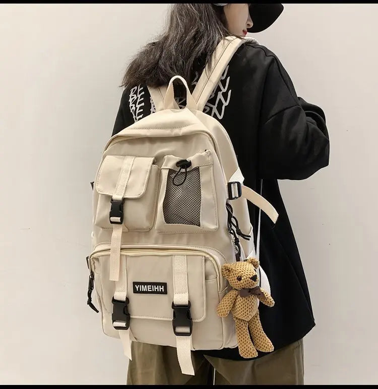 Zaino in Tela Unisex - Stile e Funzionalità 🎒✨