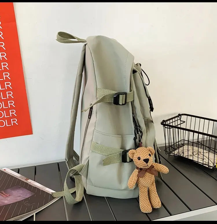 Zaino in Tela Unisex - Stile e Funzionalità 🎒✨