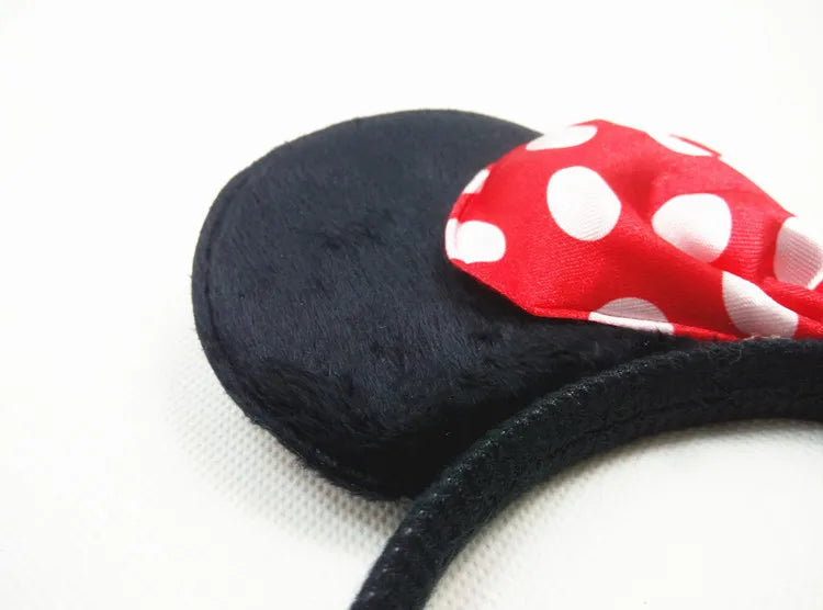 🎀🐭 Set Cerchietti Minnie Mouse – 6 Pezzi di Magia per Feste e Compleanni! 🎉✨