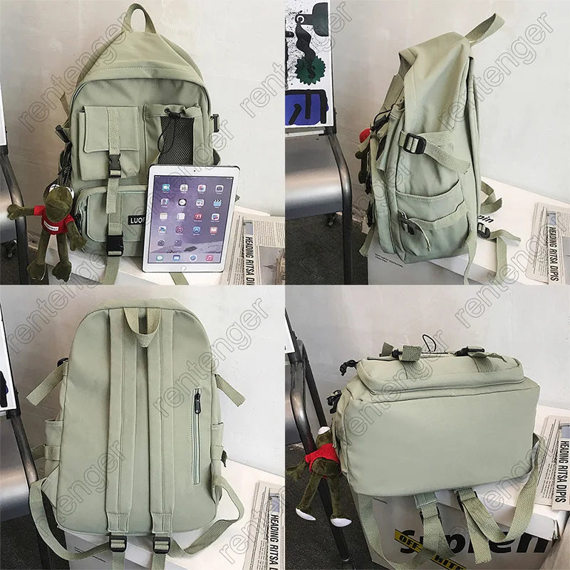 Zaino in Tela Unisex - Stile e Funzionalità 🎒✨