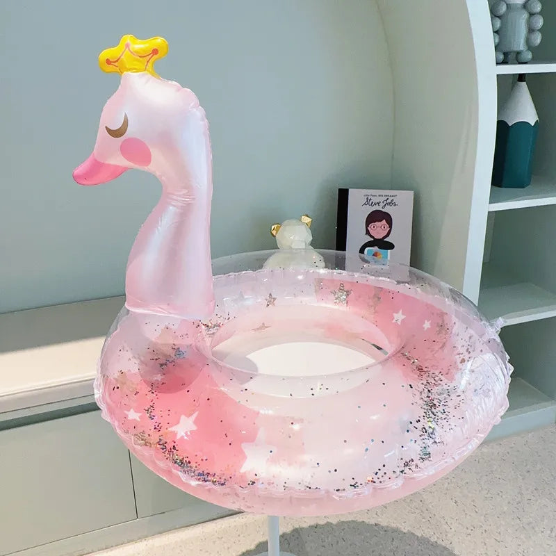 Anello Gonfiabile Unicornio e Cigno - Gioco Acquatico per Bambini e Adulti 🦄🦢