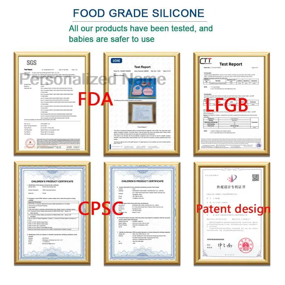 🍽️👶 Set Pappa Personalizzato in Silicone – Perfetto per il tuo Bebè! 👶🍽️
