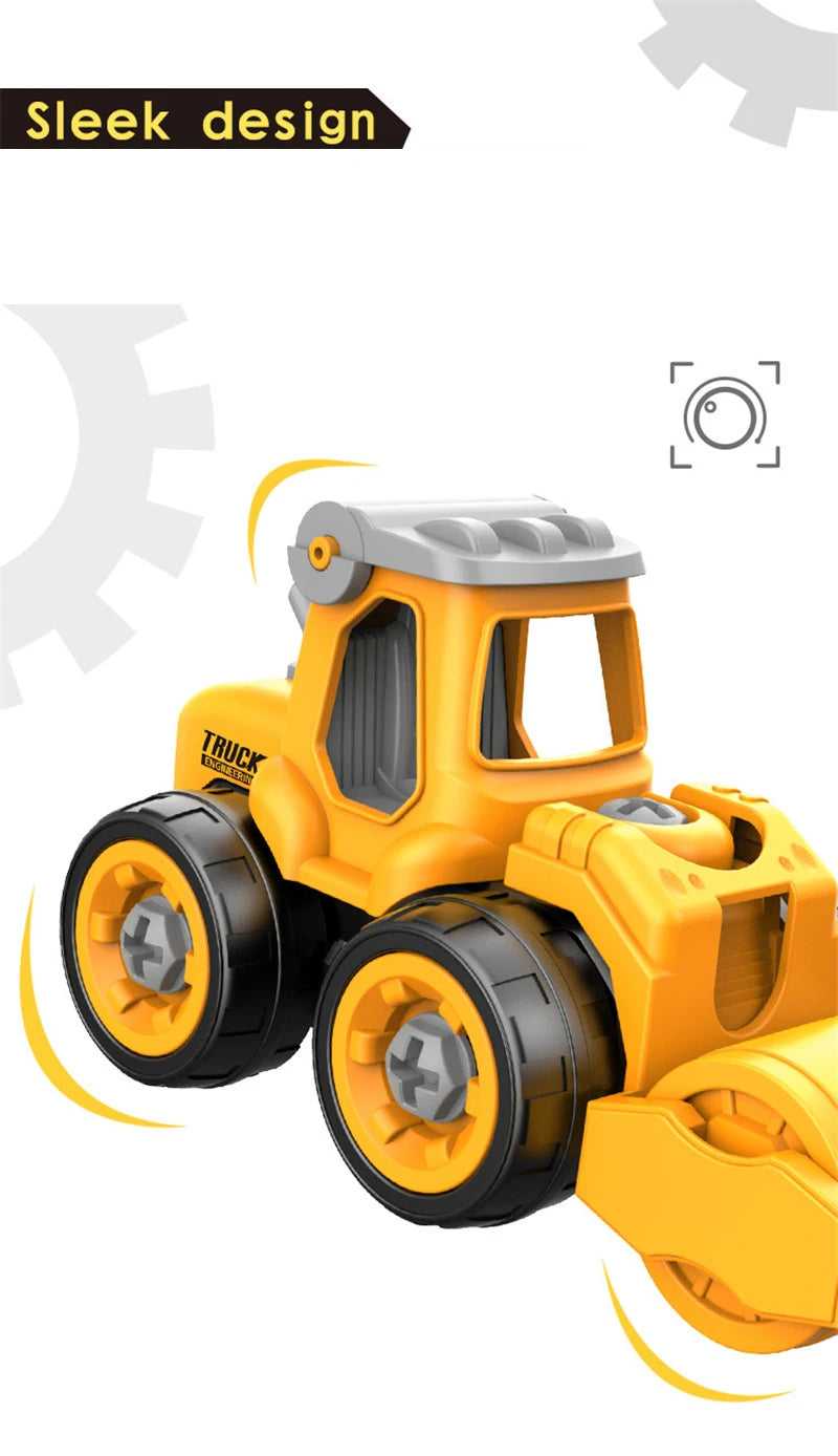🔧🚜 Camion da Costruzione Smontabile – Divertimento e Apprendimento! 🚜🔧