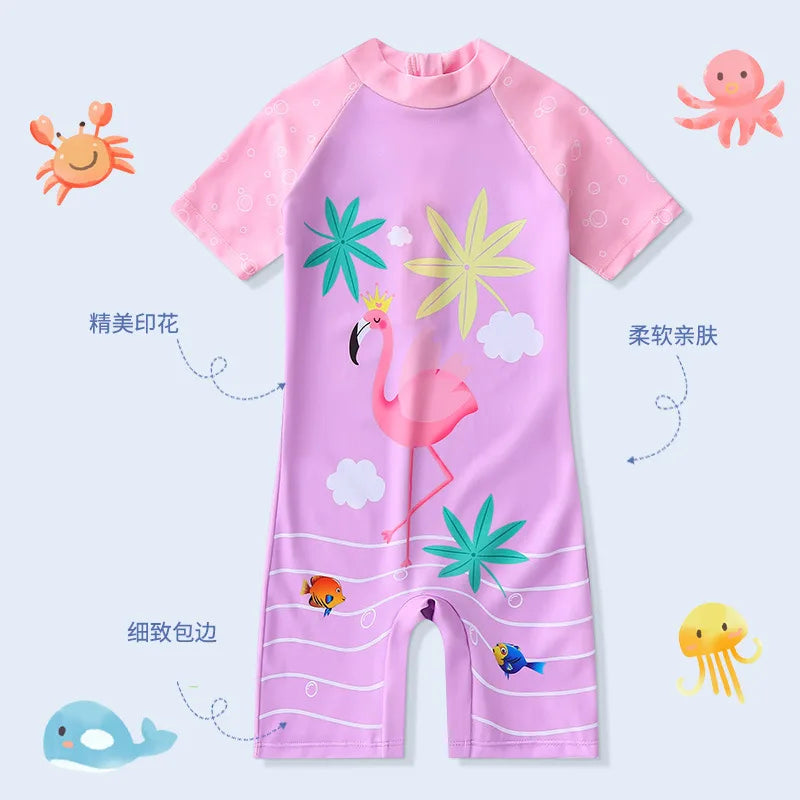 Costume da Bagno Bambini - Intero con Stampe Cartonate 🌊🏖️