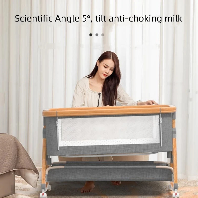🍼🛏️ Culla Multifunzionale Pieghevole – Comfort e Sicurezza per il Tuo Bebè! 🛏️🍼