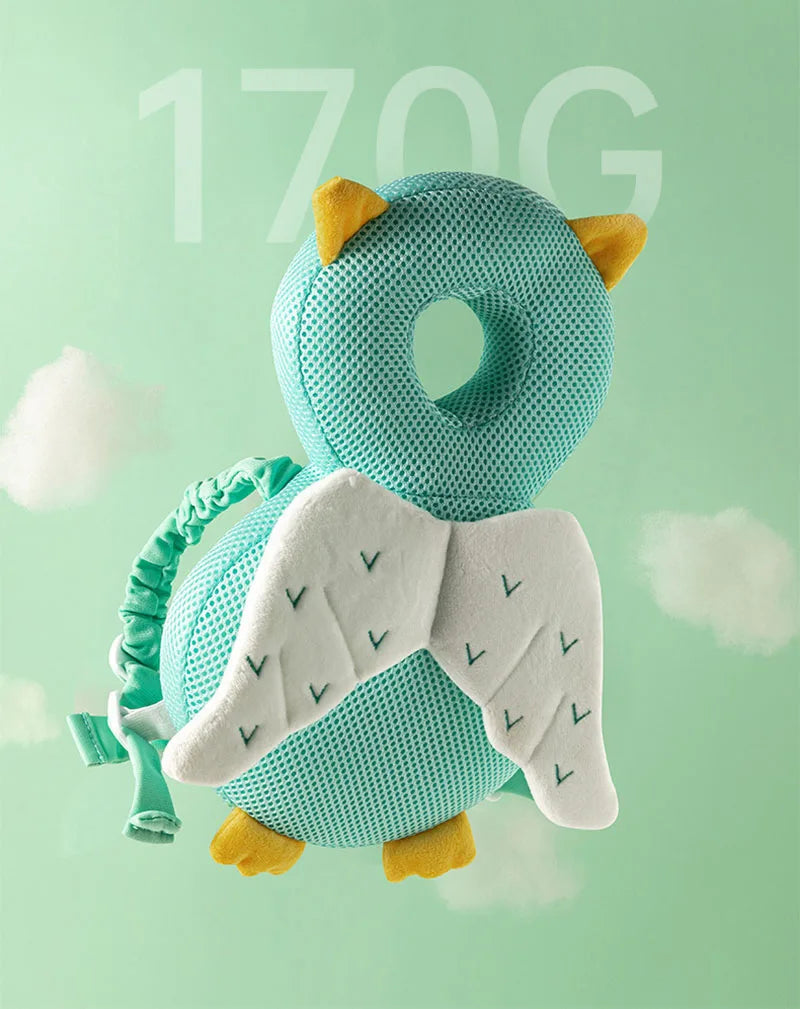 Cuscino Anticaduta per Bambini – Cuscino Protettivo per la Testa, Imbottitura Traspirante per Neonati e Bambini in Apprendimento per Camminare