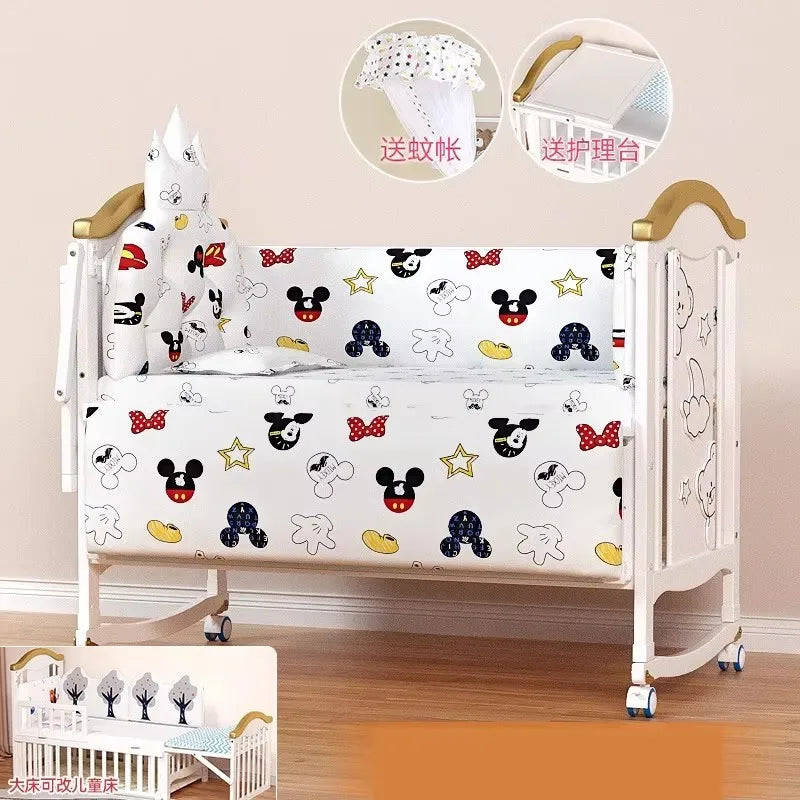 🌿👶 Culla in Legno Multifunzionale – Dolce Nanna in Sicurezza! 👶🌿