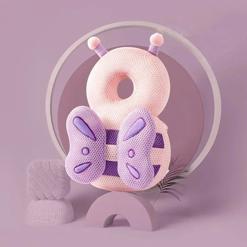 Cuscino Anticaduta per Bambini – Cuscino Protettivo per la Testa, Imbottitura Traspirante per Neonati e Bambini in Apprendimento per Camminare