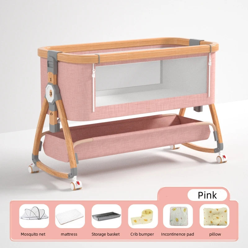🍼🛏️ Culla Multifunzionale Pieghevole – Comfort e Sicurezza per il Tuo Bebè! 🛏️🍼